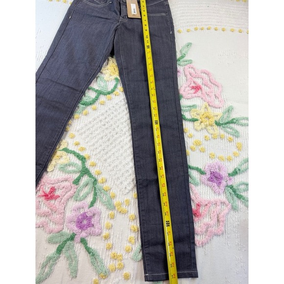 Prana Kara Jean Womens 2 Dark Wash Denim Low Rise Fitted Stretch W4KARA112 - Picture 5 of 12